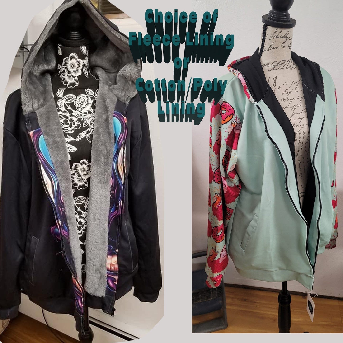 OOG-DOLL - FLEECE/COTTON JACKET RUN 6-PREORDER CLOSING 9/20 ETA END NOV/EARLY DEC