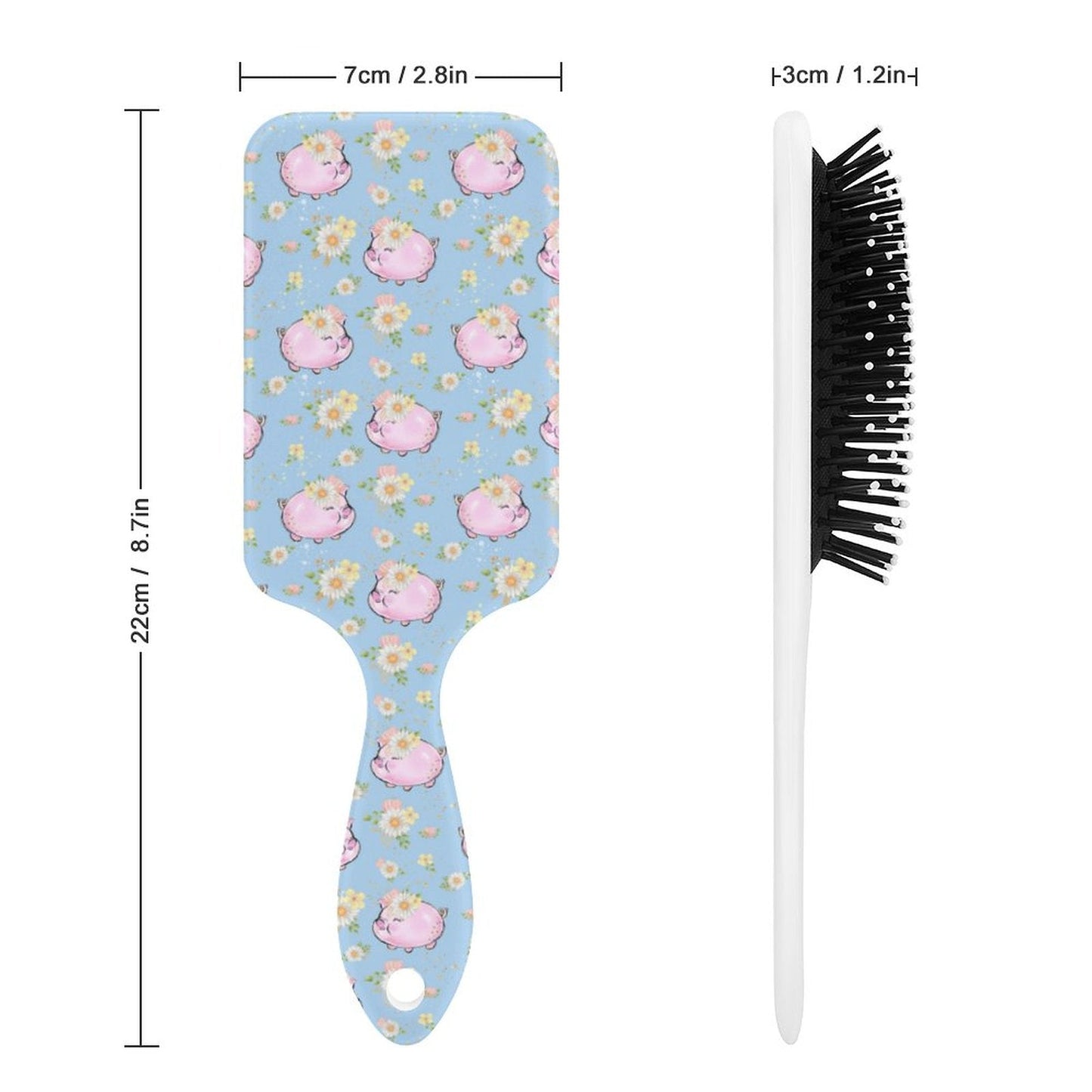 WATERCOLOR TIE DYE - CUSTOM HAIR BRUSHES - PREORDER CLOSING 11/8 ETA EARLY DEC