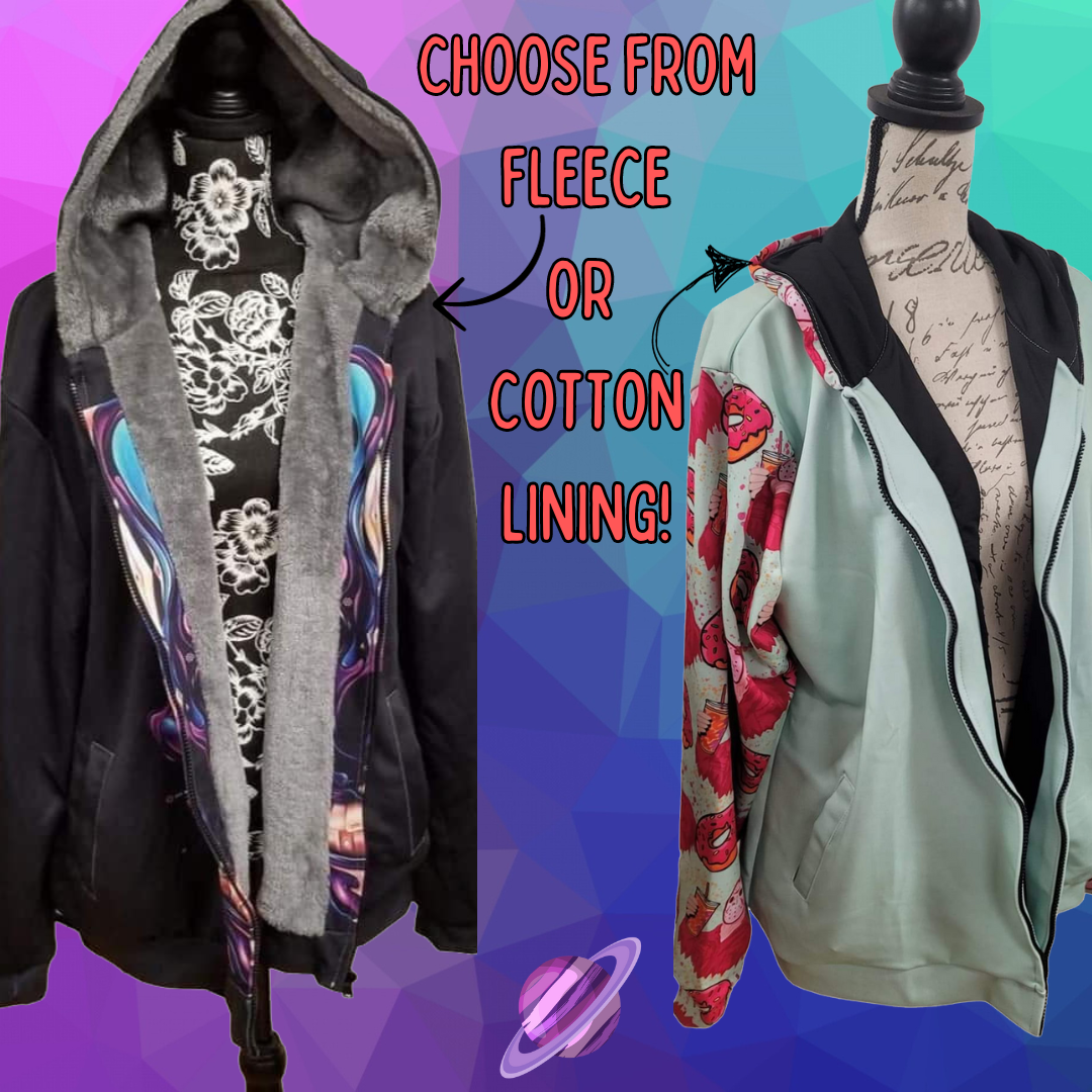 CREEPY- FLEECE/COTTON JACKET RUN 7-PREORDER CLOSING 11/27 ETA END JAN