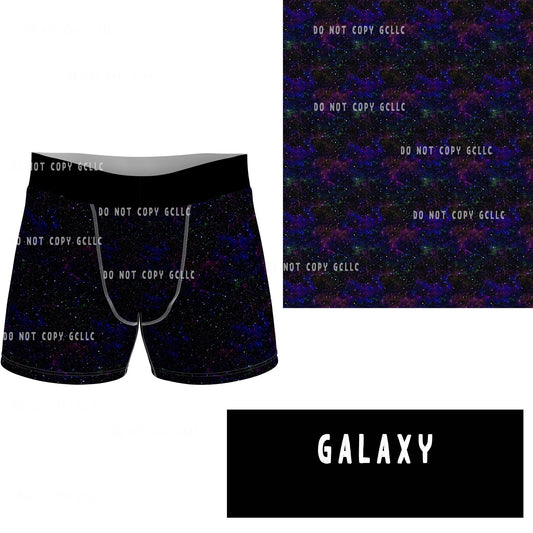 CAMI SETS/UNDERWEAR RUN- MENS BOXER BRIEF- GALAXY