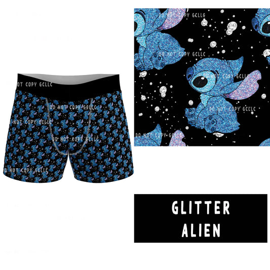 CAMI SETS/UNDERWEAR RUN- MENS BOXER BRIEF- GLITTER A