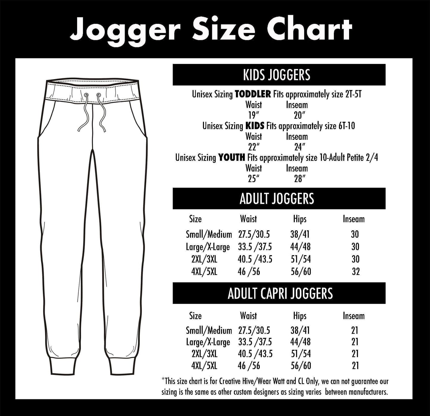 Game Day - Full Joggers