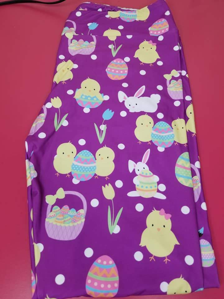 SPRING BASH- EASTER FUN LEGGINGS