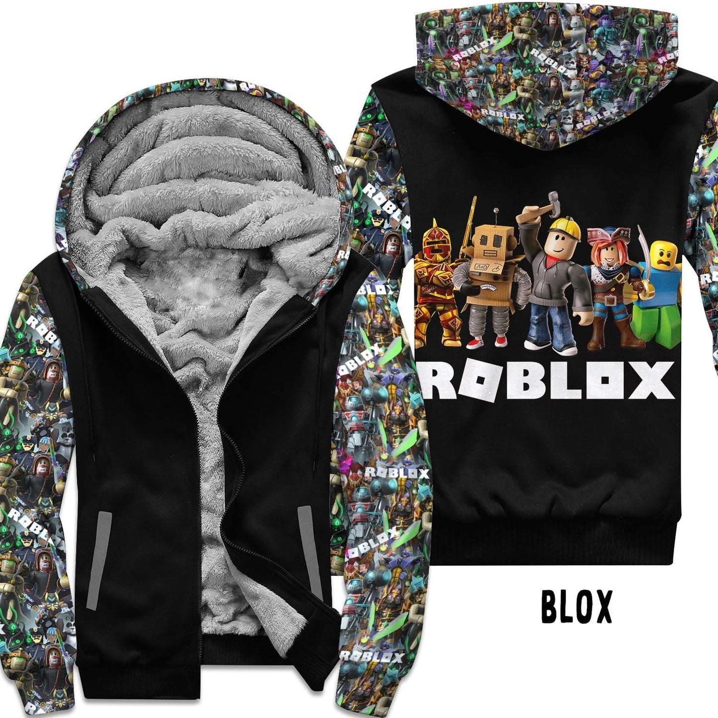 FLEECE JACKET RUN 22- BLOX