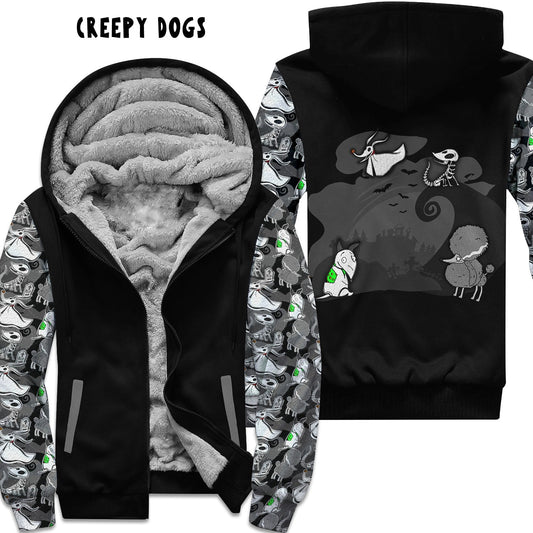 FLEECE JACKET RUN 22- CREEPY DOGS