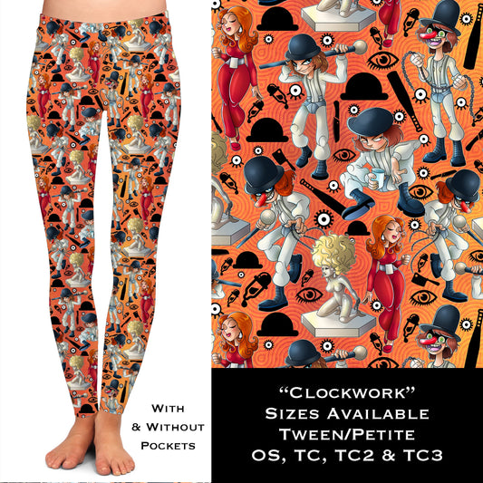 Clockwork - Leggings with Pockets