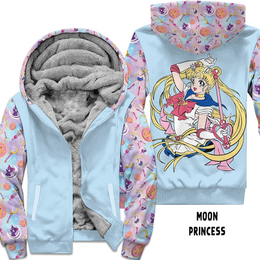 FLEECE JACKET RUN 22- MOON PRINCESS