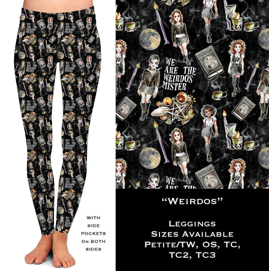 Wierdos Leggings with Pockets