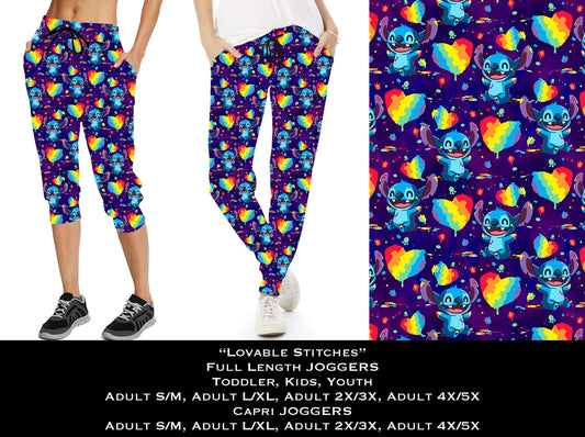 Lovable Stitches - Full & Capri Joggers