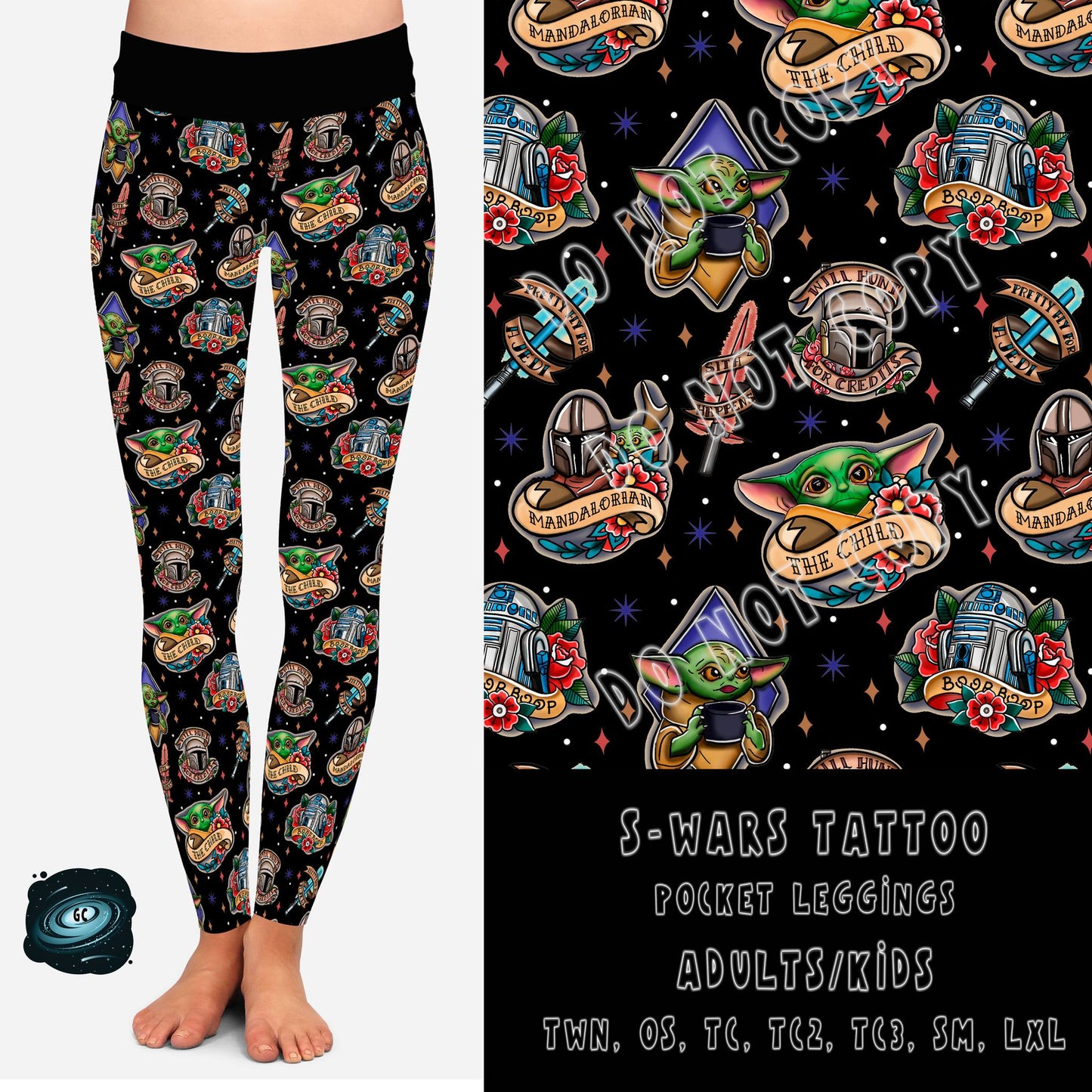 TATTOO RUN- SWARS- POCKET LEGGING/JOGGER