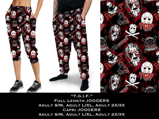 TGIF - Full & Capri Joggers