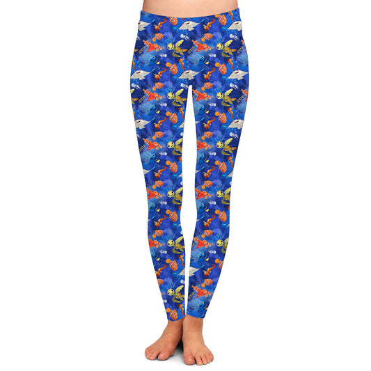 Fun Sea Life - Leggings & Capris