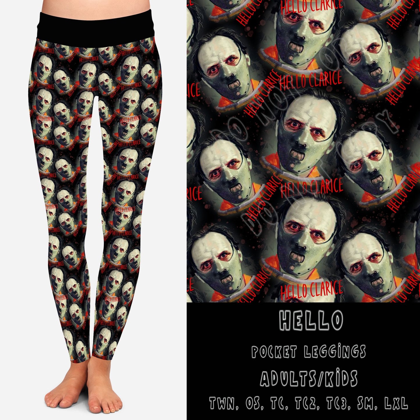 DARK TWISTED RUN- HELLO-LEGGING/JOGGER