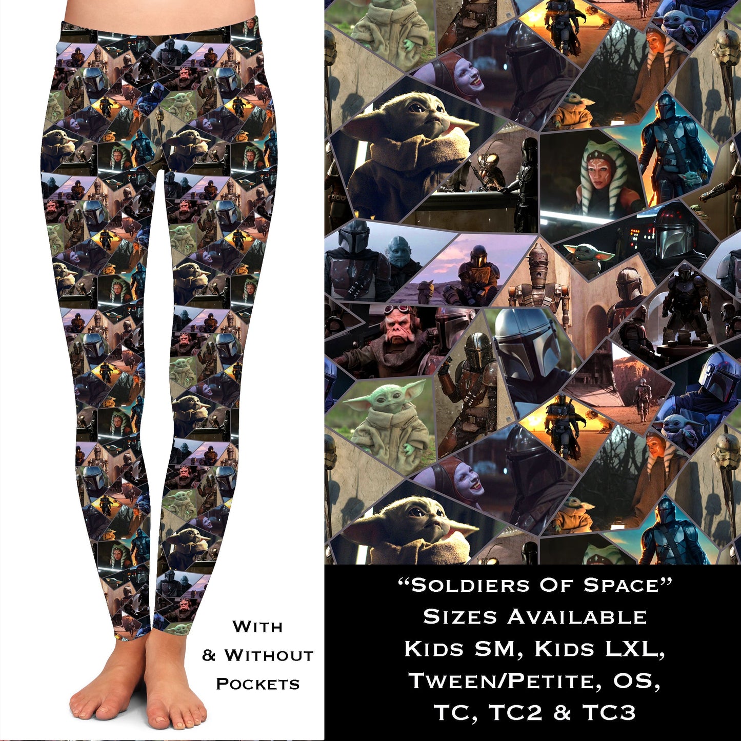 Soldiers of Space - Legging & Capri