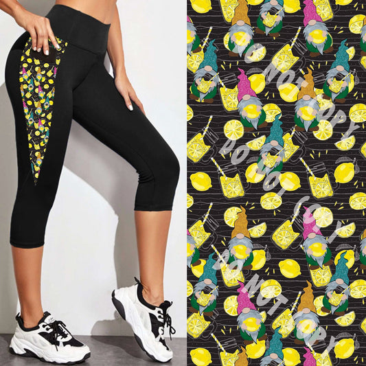 PPO RUN-LEMONAID GNOMES CAPRI/LEGGING