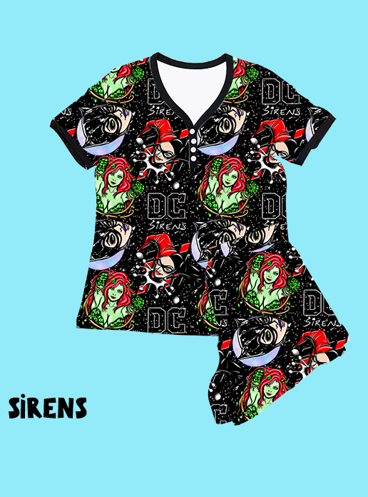 SHORTS PJ RUN- SIRENS